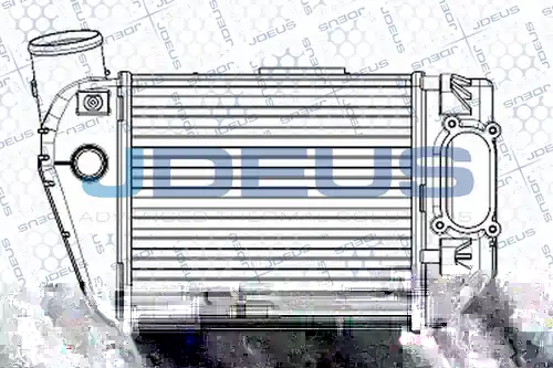 интеркулер (охладител за въздуха на турбината) JDEUS RA8010291