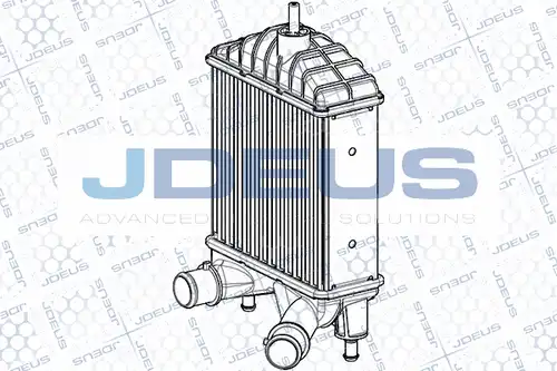 интеркулер (охладител за въздуха на турбината) JDEUS RA8110990