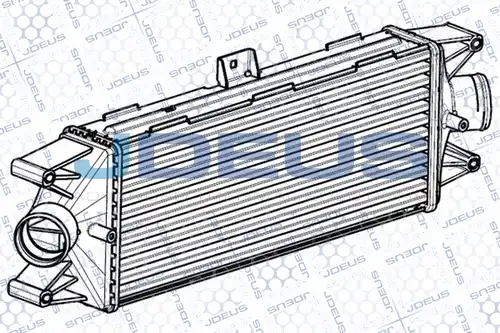 интеркулер (охладител за въздуха на турбината) JDEUS RA8140060