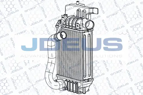 интеркулер (охладител за въздуха на турбината) JDEUS RA8280120