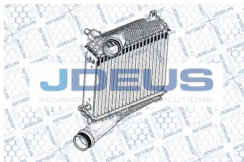 интеркулер (охладител за въздуха на турбината) JDEUS RA8430141