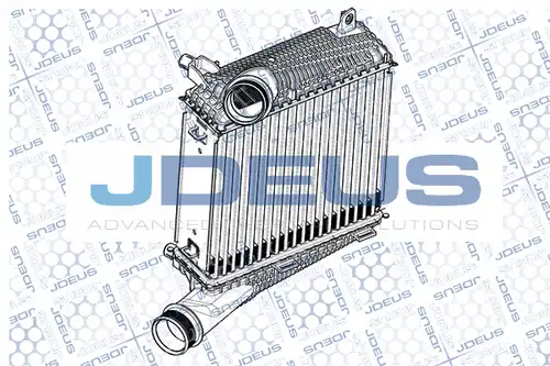 интеркулер (охладител за въздуха на турбината) JDEUS RA8430151