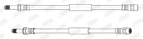 спирачен маркуч JURID 173263J