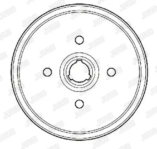 спирачен барабан JURID 329705J