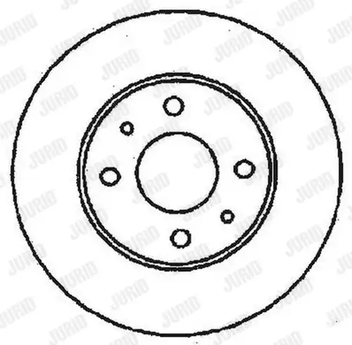 спирачен диск JURID 561380J