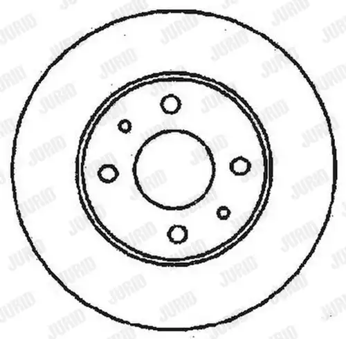 спирачен диск JURID 561486J