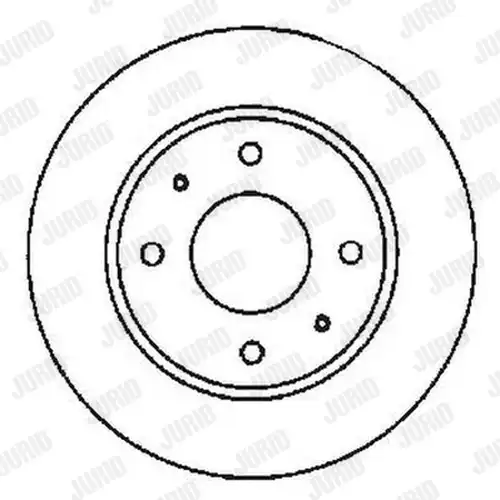 спирачен диск JURID 561592J