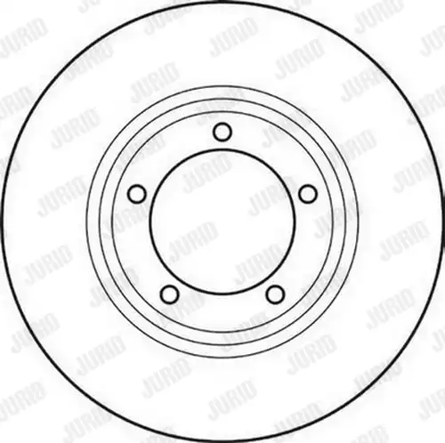 спирачен диск JURID 561629J