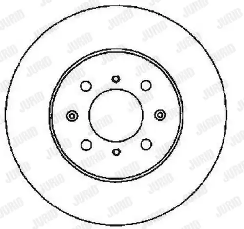 спирачен диск JURID 561630J