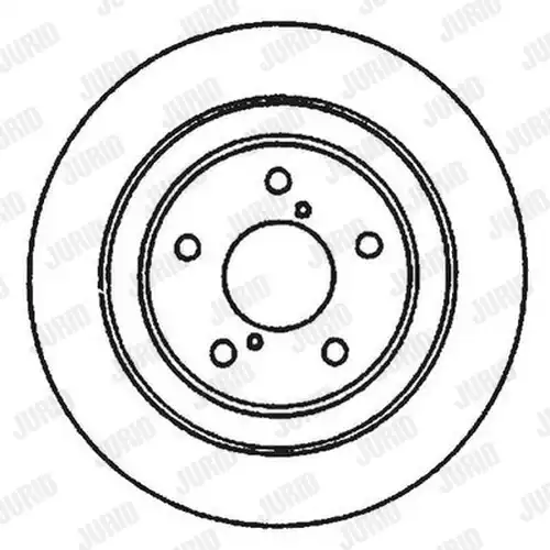 спирачен диск JURID 561667J