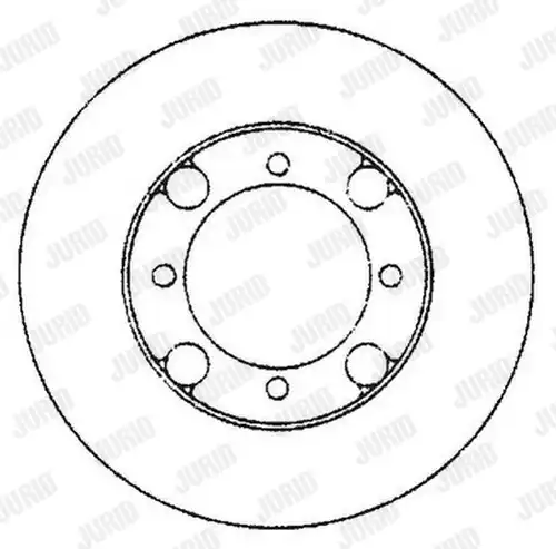 спирачен диск JURID 561802J