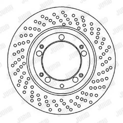 спирачен диск JURID 561803J