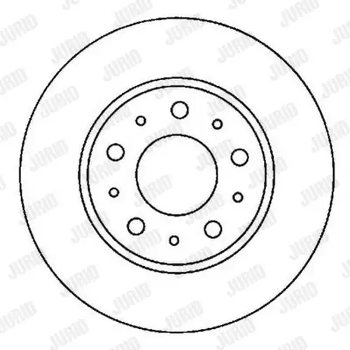 спирачен диск JURID 561866J