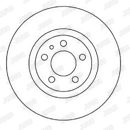 спирачен диск JURID 561966J