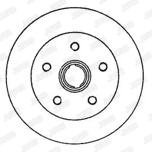 спирачен диск JURID 561982J