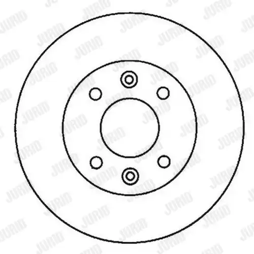 спирачен диск JURID 561997J
