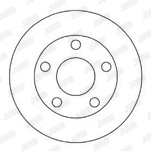 спирачен диск JURID 562005J