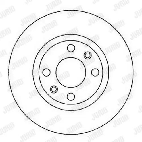 спирачен диск JURID 562019J