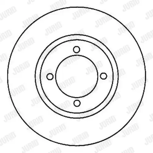 спирачен диск JURID 562038J