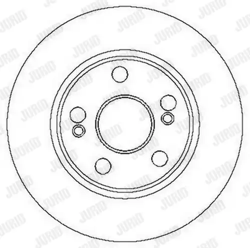 спирачен диск JURID 562104J
