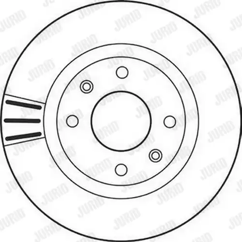 спирачен диск JURID 562128J