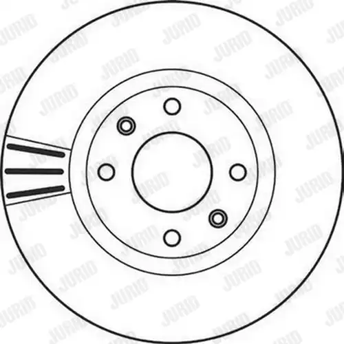 спирачен диск JURID 562129J