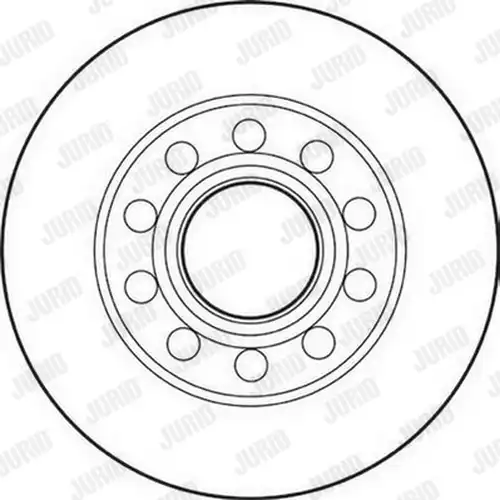 спирачен диск JURID 562192J