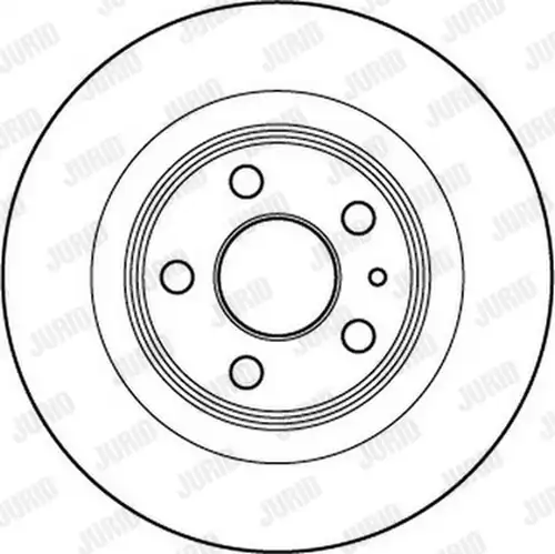 спирачен диск JURID 562246J