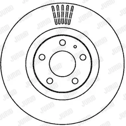 спирачен диск JURID 562265J