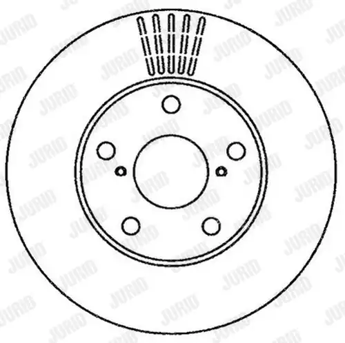 спирачен диск JURID 562269J