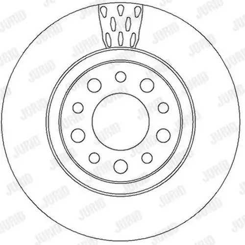 спирачен диск JURID 562302J