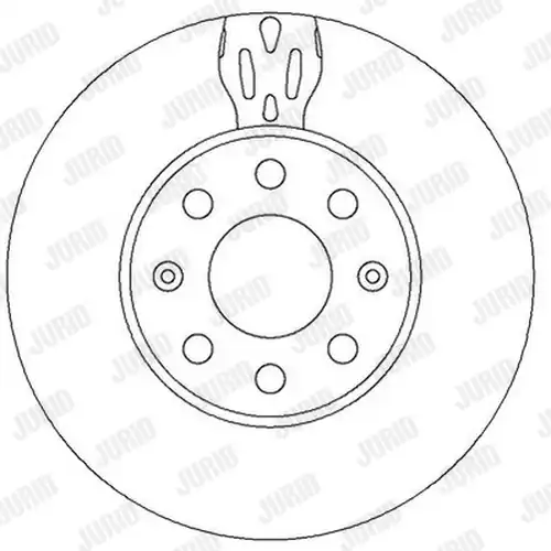 спирачен диск JURID 562304J