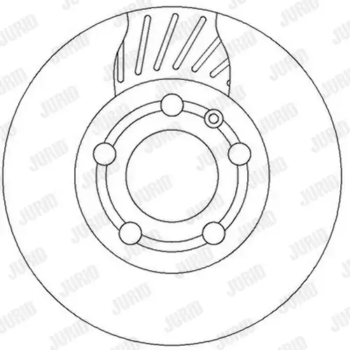 спирачен диск JURID 562307J
