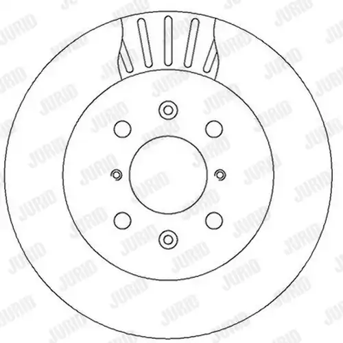 спирачен диск JURID 562308J