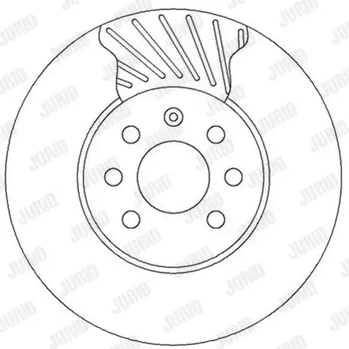 спирачен диск JURID 562315J
