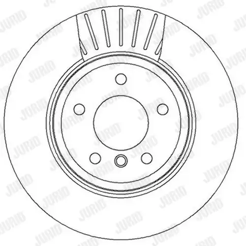спирачен диск JURID 562319J