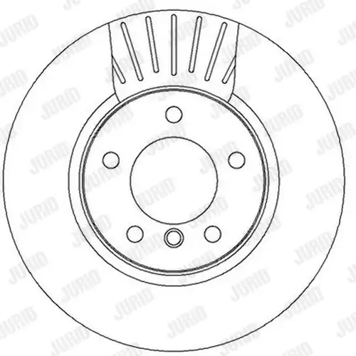 спирачен диск JURID 562320J