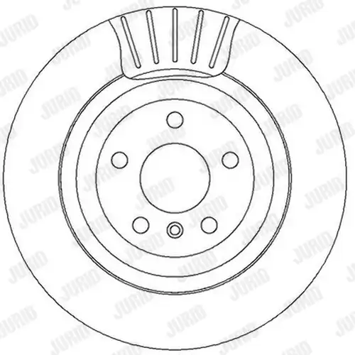 спирачен диск JURID 562326J