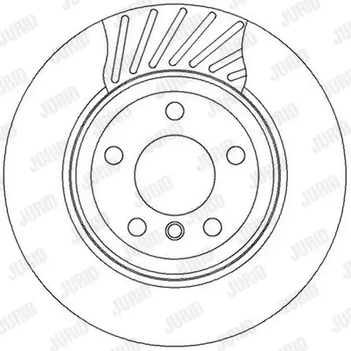 спирачен диск JURID 562327J