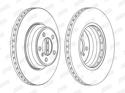спирачен диск JURID 562401J