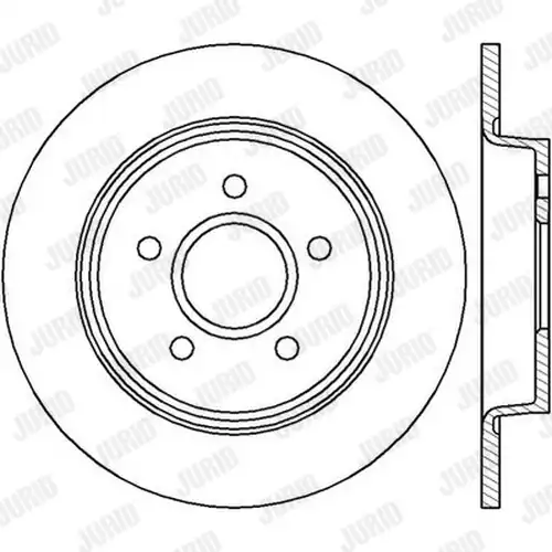 спирачен диск JURID 562411J