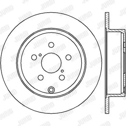 спирачен диск JURID 562418J