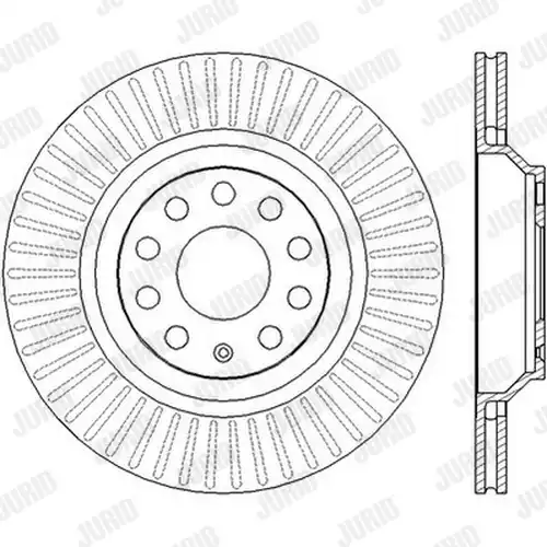 спирачен диск JURID 562432J