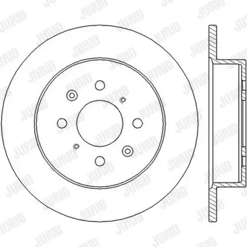 спирачен диск JURID 562440J