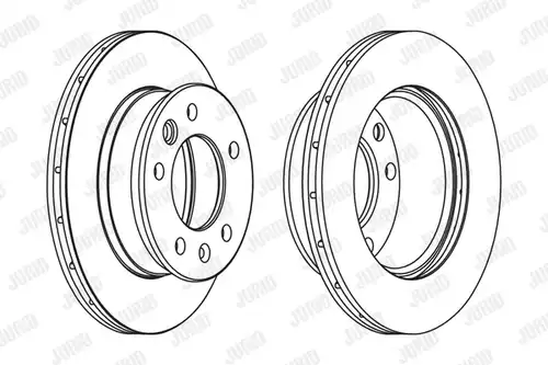 спирачен диск JURID 569122J