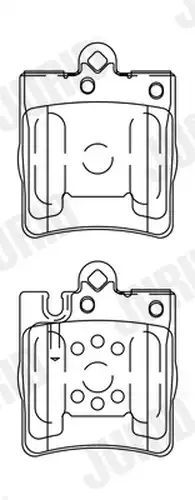 накладки JURID 571988J