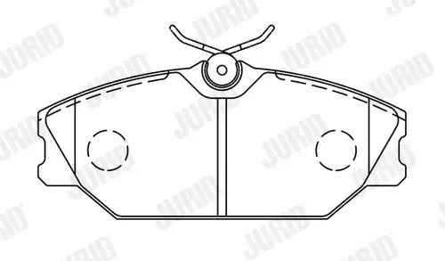 накладки JURID 573008J