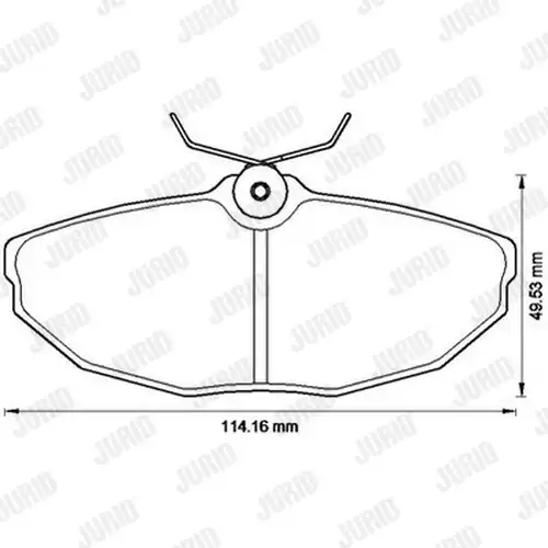 накладки JURID 573237JC