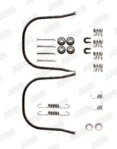 комплект принадлежности, спирани челюсти JURID 771078J