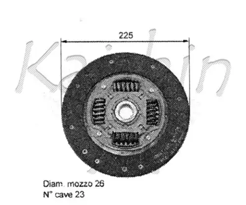 диск на съединителя KAISHIN MR980890